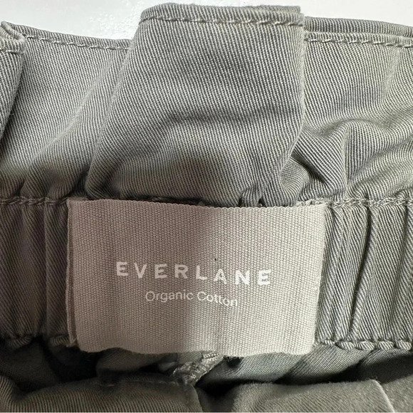 Everlane Organic Cotton The Paperbag Pants in Thyme Size 2 - Picture 6 of 11